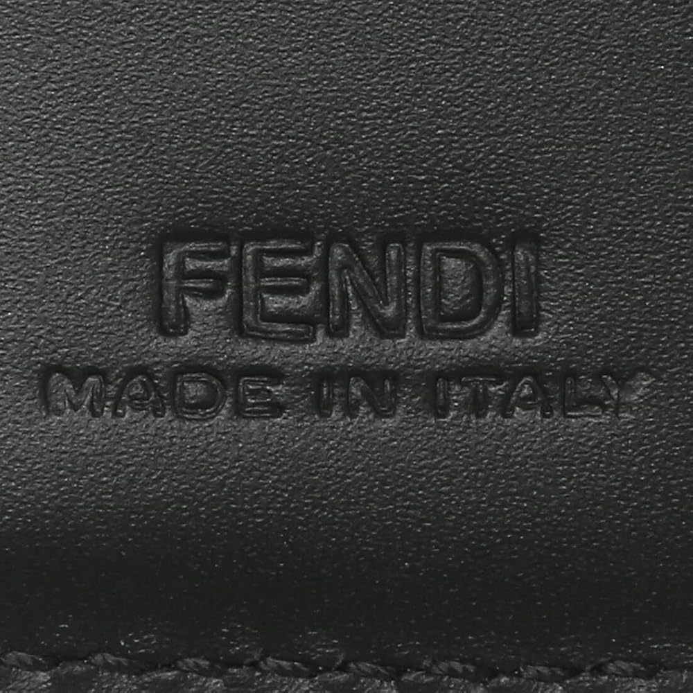 ユ*ン様 FENDI エフイズ　ブラック 三つ折り財布 楽天市場】フェンディ FENDI 三つ折り財布 メンズ 財布 ミニ財布